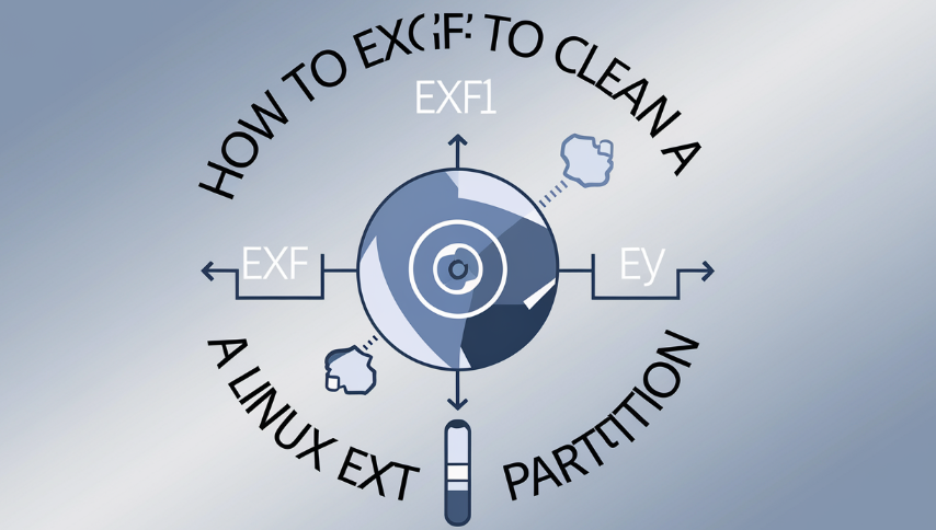 How to EXCF to Clean a Linux EXT4 Partition