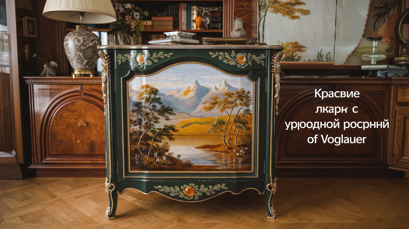 красивые шкафы с художественной росписью от voglauer - A Timeless Addition to Your Home